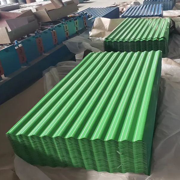 PPGI Sheet Silver Blue Galvanized Roofing Sheet Corrugated Z275