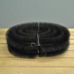 Black Bristle Color Gutter Cleaning Brush 4m Rolls 100mm OD For Gutter