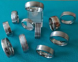 Wholesale Tagor Jewelry Made Cobalt Chrome Weding Band Rings,OEM Welcomed! from china suppliers