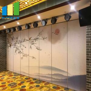 Wholesale Banquet Hall Acoustic Panel Movable Partition Walls / Sliding Folding Partitions from china suppliers