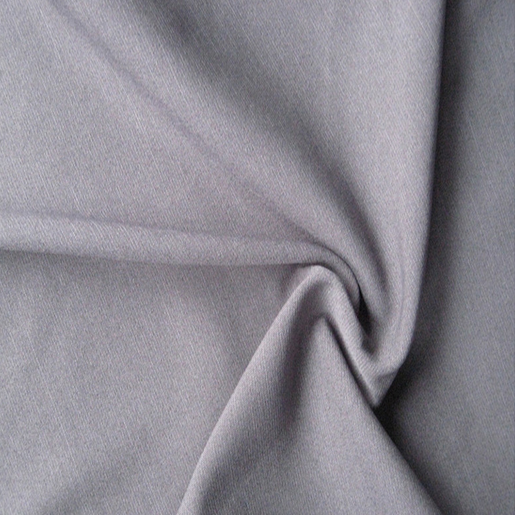 Composition Cation Cation Gabardine Plain Suit Fabric with High Density 56*56