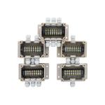 IP65 Waterproof Cable Distribution Junction Box 100*68*50mm With Terminal Blocks