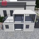 Zontop Modular Homes High Quality Two Bedroom Container House Prefab Houses