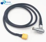 12V DC Red Epic Power Cable Male XT60 To LEMO Right Angle Female 6 Pin