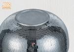 Silver Mosaic Glass Flower Bowls Fiberglass Table Vases Round Flower Pots