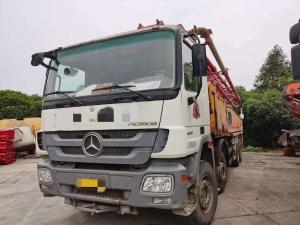 Wholesale Putzmeister 56 Meter Used Concrete Pump Truck in Red with After-sales Service Provided from china suppliers