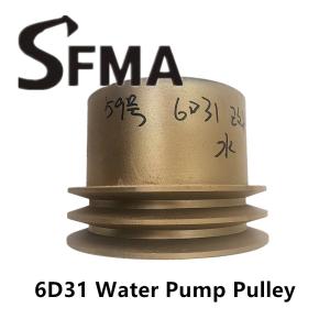 Wholesale 2 Groove OD130 Water Pump 6D31 Engine Fan Pulley from china suppliers