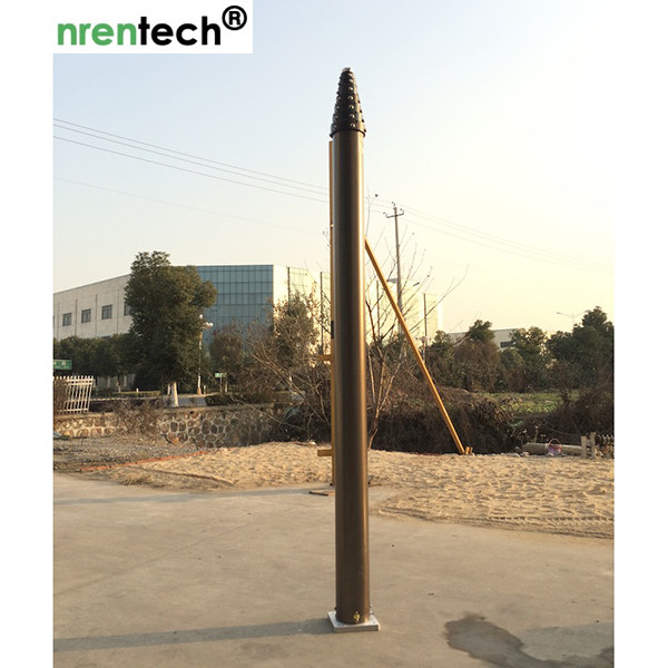 15m non-lockable pneumatic telescopic mast-30kg payloads-NR-2750-15000-30