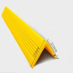 Customize Size Yellow Silicone Rubber Sealing Strip For L Shaped Edge Wrapped
