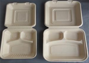 Wholesale New Arrival Disposable Lunch Box, Biodegradable Corn Starch Food Container, Paper Lunch Box from china suppliers