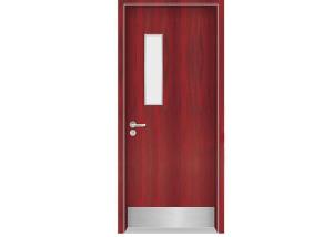 Wholesale Fireproof Interior Glass Wood Door from china suppliers