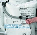 air cushion pillow bags, inflatable air filled pillow bag, shockproof recycable