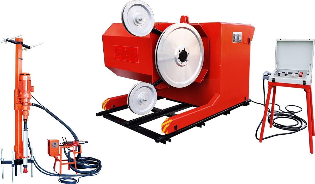 Diamond Wire Saw Machine For Quarry Mining