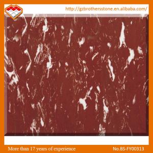 Wholesale Natural Countertop 96X 26 30mm Rosso Levanto Marble Slab from china suppliers