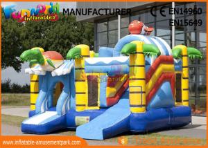 Wholesale Commercial 0.55mm Vinyl Inflatable Bouncer Slide Fire Retardant And Water - Proof from china suppliers