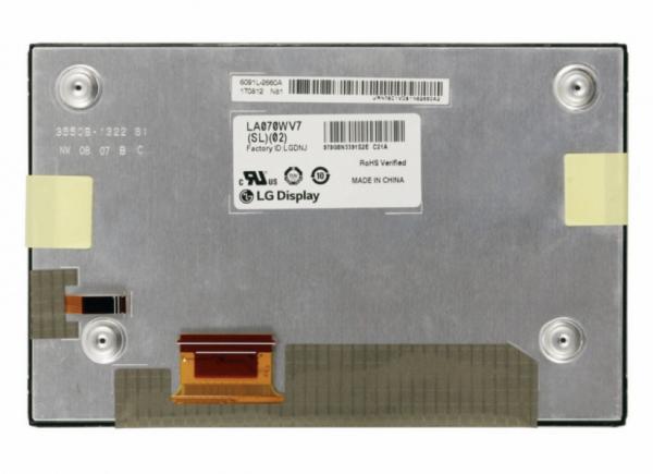 LA070WV7-SL02 LG Display 7" 800(RGB)×480 WVGA 133PPI 1000 cd/m² INDUSTRIAL LCD