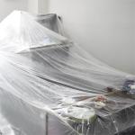 Polythene Dust Sheet for Decoration and Furniture Protection Custom Order 5-100