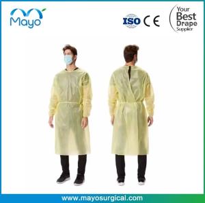 Wholesale NON STERILE ISOLATION GOWN IN POLYPROPYLENE 30G/M² from china suppliers