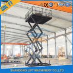 AC / DC Stationary Hydraulic Lift Table For Warehouse / Factory / Garage