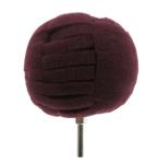 Bordeaux Red 80mm Car Wash Sponge Ball For Car Wax And Car Polishing
