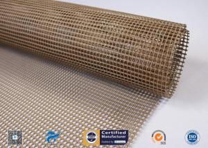 Wholesale Non-Stick PTFE Coated Fiberglass Open Mesh Conveyor Belt For Food Drying from china suppliers