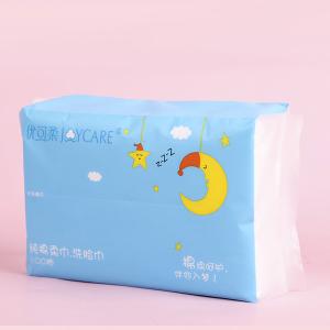 Wholesale Wholes 100% pure cotton facial tissue disposable cotton tissue fabric 100pcs from china suppliers