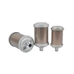 Aluminum Alloy Air Exhaust Muffler G1/2in Paper Medium Air Dryer Muffler