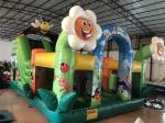 Inflatable Fun City Insects Theme Obstacle Course Bouncy Castle Combo