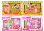 17 " Little Girls Pretend Play Food Toys , Plastic Mini Play Kitchen Utensils 20