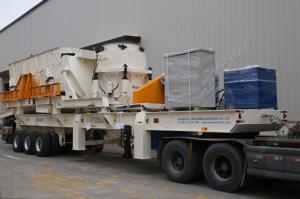 Wholesale Mining Rocks Feeding 1200mm 240t/H Mobile Cone Crusher from china suppliers