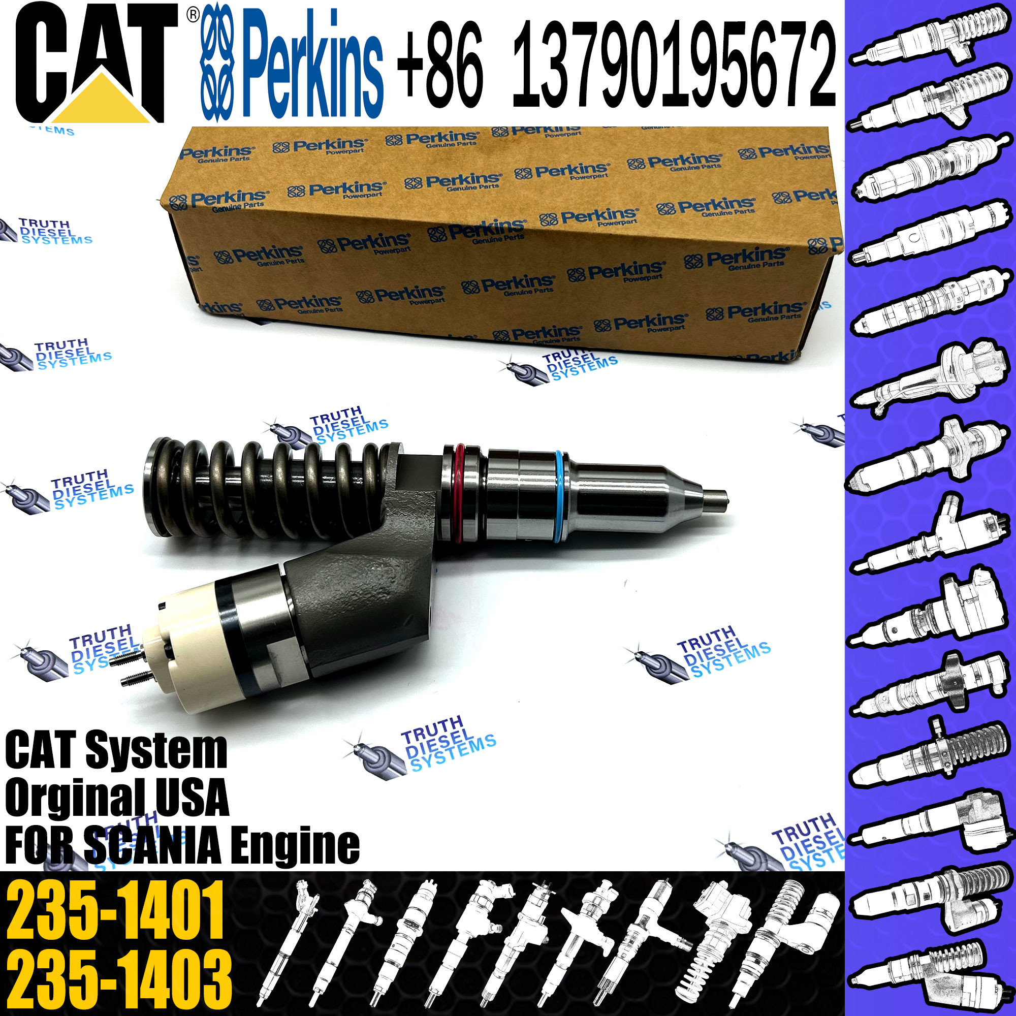 C15 Fuel Injector Assembly 211-3025 253-0615 374-0750 10R-1000 10R-3264 10R-7229 200-1117 229-5919 235-1400 235-1401