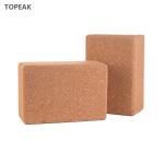2 Inch 3 Inch 4 Inch Cork Yoga Block 2 Pack 400g Wood Stretch Practice