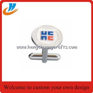 Wholesale Soft enamel metal cufflinks,specialized in brass stamping cufflinks from china suppliers