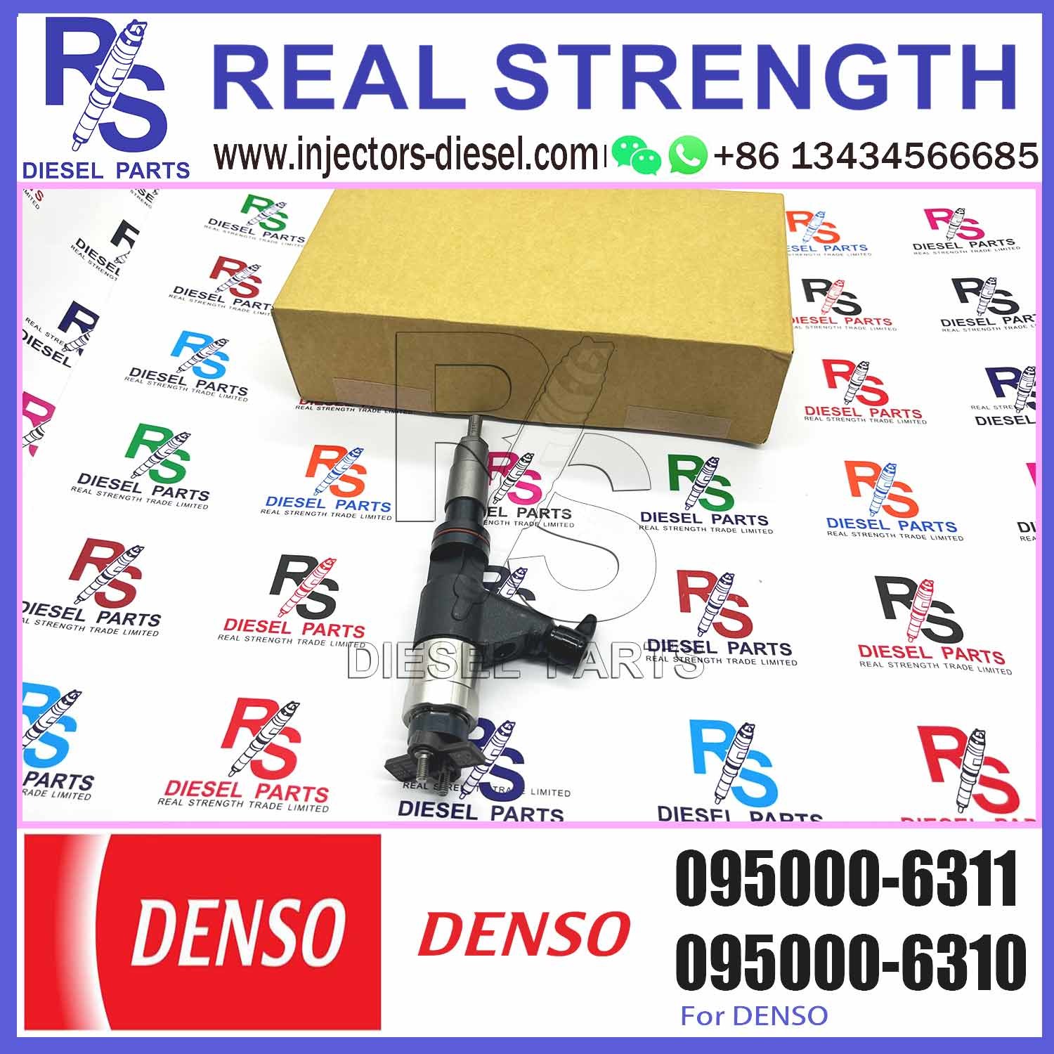 Common rail injector 095000-6310 095000-6311 for 4045 RE530362 RE546784 RE531209