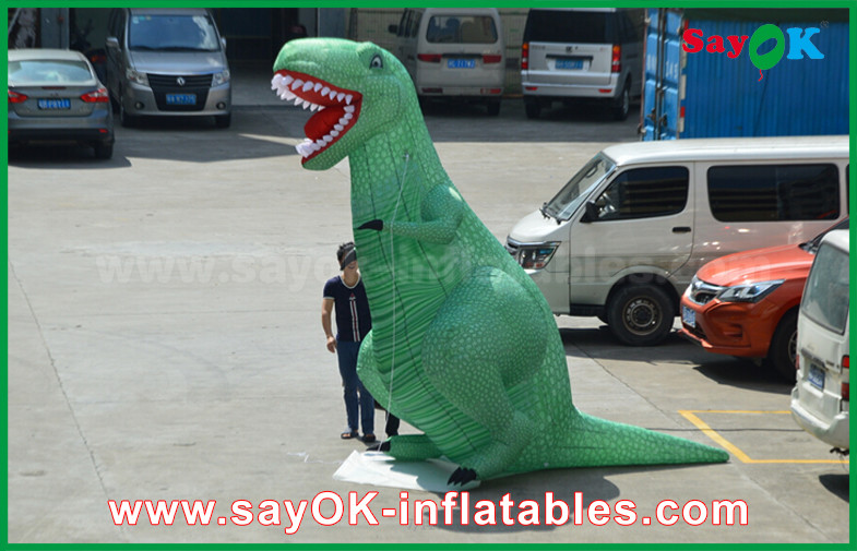 3D Model Inflatable Cartoon Characters Jurassic Park Inflatable Giant Dinosaur