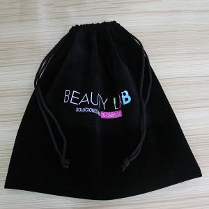 Wholesale Promotional New Design large Packaging Drawstring Velvet Shoe Bag from china suppliers