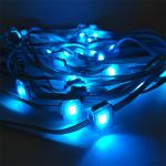 RGBW Waterproof Eave Point Lights 25mm Diameter 1.5W for Outdoor House Permanent