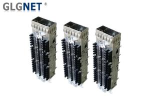 Wholesale Integrated Female QSFP+ Cage Assembly Single Port 13.7 Mm Cage Height from china suppliers