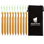 Geertop 7075 Aluminum Pegs Outdoor Camping Accessories