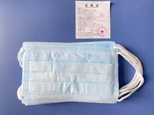 Wholesale Blue And White 3 Layer Medical Mouth Mask from china suppliers