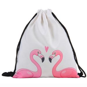 Wholesale OEM Women's Drawstring Backpack Lightweight Drawstring Knapsacks For Gym from china suppliers
