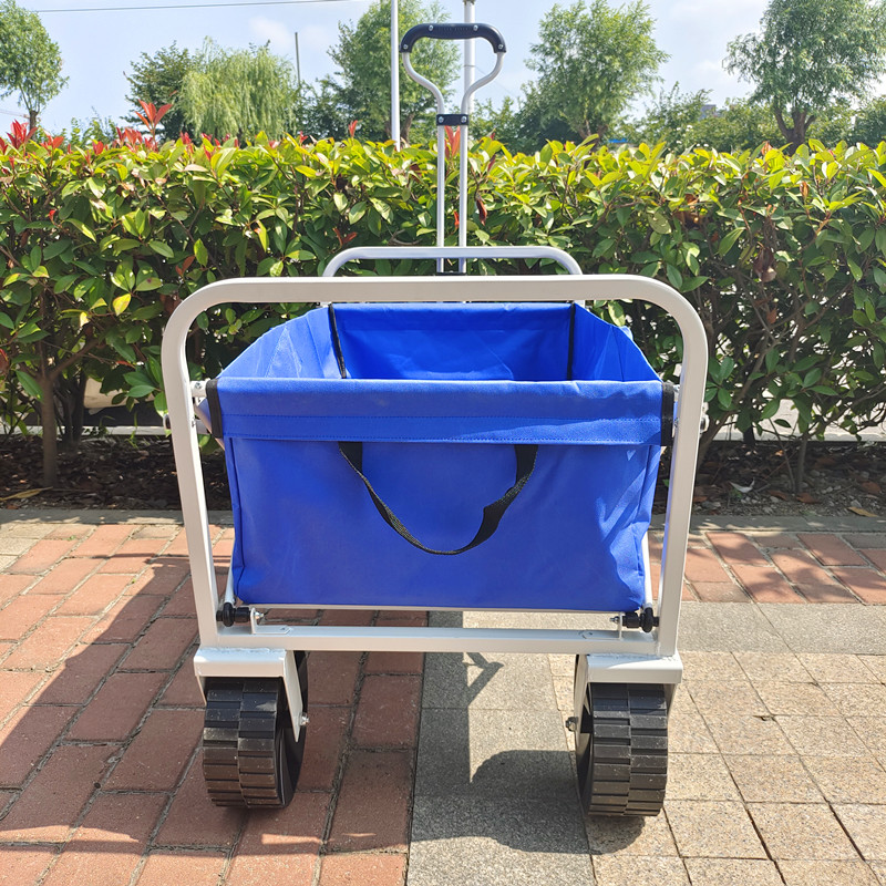 Folding Stroller Wagon Collapsible Beach Trolley Fishing Cart Kids Wagon
