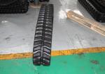 Yanmar B17.3 Sv17 Excavator Rubber Tracks 230 * 72mm For Construction Machinery
