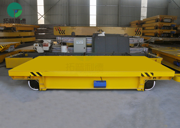 Steel Mill Electrical 50t Rail Transfer Cart