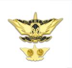 Custom Logo Fashion Metal Craft Brass Soft/Hard Enamel Badge Gold Silver Emblem