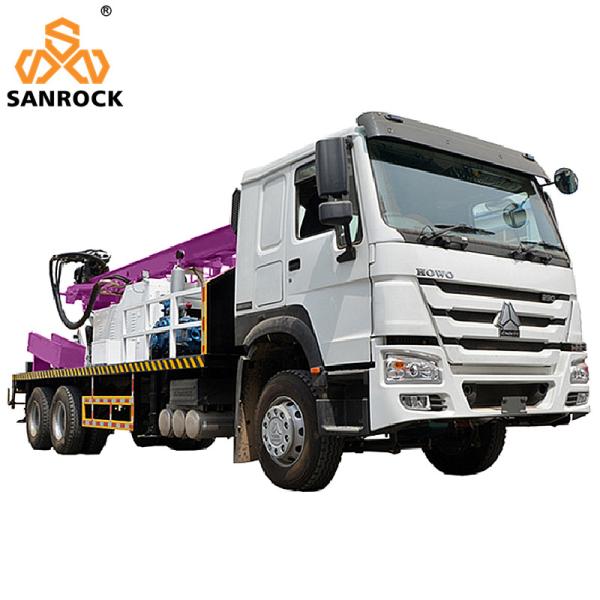Water Well Rig Hydraulic Bore hole Truck Mounted Water Well Drilling Rig