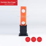 Polyethylene Material Floating Fish Cage Abrasion Net Depth 5m - 30m
