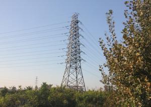 Wholesale ASTM A572 Grade 50 Transmission Steel Tower 8 - 100m Height With 4 Legs from china suppliers