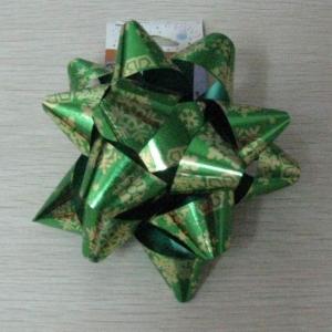 Wholesale Logo Printed Large Gift Bows With Flower And Letter / Promotion Gift Wrapping Bows from china suppliers