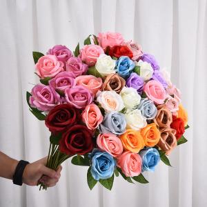 Wholesale Handmade imitation roses for wedding home Valentine's Day decoration from china suppliers